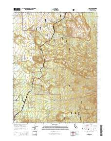 Hotlum California Current topographic map, 1:24000 scale, 7.5 X 7.5 Minute, Year 2015