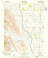 Howard Ranch California Historical topographic map, 1:24000 scale, 7.5 X 7.5 Minute, Year 1953