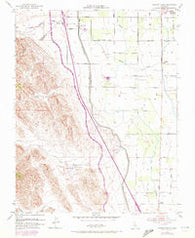 Howard Ranch California Historical topographic map, 1:24000 scale, 7.5 X 7.5 Minute, Year 1953