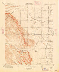 Howard Ranch California Historical topographic map, 1:31680 scale, 7.5 X 7.5 Minute, Year 1922