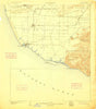 Hueneme California Historical topographic map, 1:62500 scale, 15 X 15 Minute, Year 1904