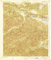 Hughes Lake California Historical topographic map, 1:24000 scale, 7.5 X 7.5 Minute, Year 1937