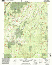 Hull Creek California Historical topographic map, 1:24000 scale, 7.5 X 7.5 Minute, Year 2001