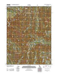 Humboldt Peak California Historical topographic map, 1:24000 scale, 7.5 X 7.5 Minute, Year 2012