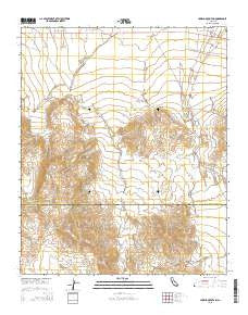 Humbug Mountain California Current topographic map, 1:24000 scale, 7.5 X 7.5 Minute, Year 2015
