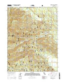 Humbug Valley California Current topographic map, 1:24000 scale, 7.5 X 7.5 Minute, Year 2015