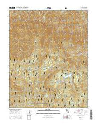 Hume California Current topographic map, 1:24000 scale, 7.5 X 7.5 Minute, Year 2015