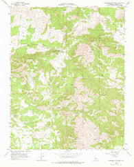 Humphreys Station California Historical topographic map, 1:24000 scale, 7.5 X 7.5 Minute, Year 1965