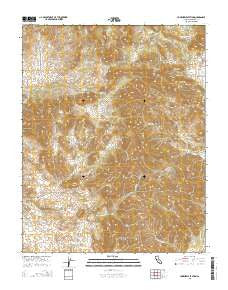 Humphreys Station California Current topographic map, 1:24000 scale, 7.5 X 7.5 Minute, Year 2015