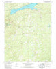 Huntington Lake California Historical topographic map, 1:24000 scale, 7.5 X 7.5 Minute, Year 1982