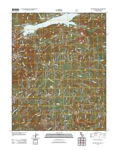 Huntington Lake California Historical topographic map, 1:24000 scale, 7.5 X 7.5 Minute, Year 2012