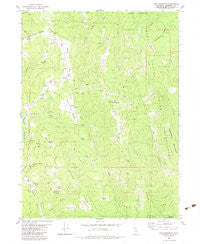 Hupa Mountain California Historical topographic map, 1:24000 scale, 7.5 X 7.5 Minute, Year 1982