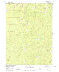 Hurdygurdy Butte California Historical topographic map, 1:24000 scale, 7.5 X 7.5 Minute, Year 1982