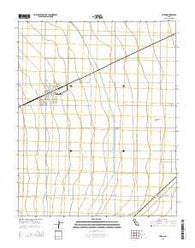 Huron California Current topographic map, 1:24000 scale, 7.5 X 7.5 Minute, Year 2015