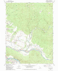 Hydesville California Historical topographic map, 1:24000 scale, 7.5 X 7.5 Minute, Year 1979