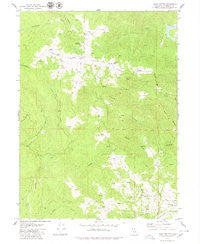 Iaqua Buttes California Historical topographic map, 1:24000 scale, 7.5 X 7.5 Minute, Year 1979