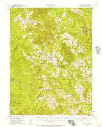 Iaqua Buttes California Historical topographic map, 1:62500 scale, 15 X 15 Minute, Year 1950