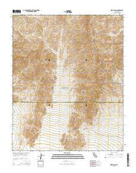 Ibex Spring California Current topographic map, 1:24000 scale, 7.5 X 7.5 Minute, Year 2015