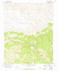 Idria California Historical topographic map, 1:24000 scale, 7.5 X 7.5 Minute, Year 1969