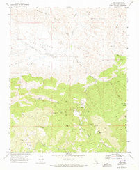 Idria California Historical topographic map, 1:24000 scale, 7.5 X 7.5 Minute, Year 1969