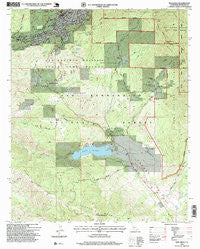 Idyllwild California Historical topographic map, 1:24000 scale, 7.5 X 7.5 Minute, Year 1996