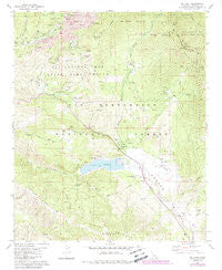 Idyllwild California Historical topographic map, 1:24000 scale, 7.5 X 7.5 Minute, Year 1981