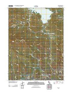 Igo California Historical topographic map, 1:24000 scale, 7.5 X 7.5 Minute, Year 2012