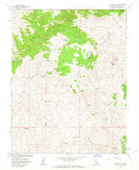 Illinois Hill California Historical topographic map, 1:24000 scale, 7.5 X 7.5 Minute, Year 1962