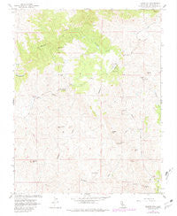 Illinois Hill California Historical topographic map, 1:24000 scale, 7.5 X 7.5 Minute, Year 1962