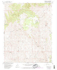 Illinois Hill California Historical topographic map, 1:24000 scale, 7.5 X 7.5 Minute, Year 1962