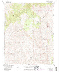 Illinois Hill California Historical topographic map, 1:24000 scale, 7.5 X 7.5 Minute, Year 1962