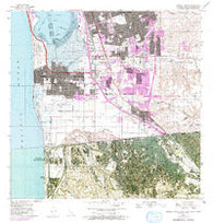 Imperial Beach California Historical topographic map, 1:24000 scale, 7.5 X 7.5 Minute, Year 1967