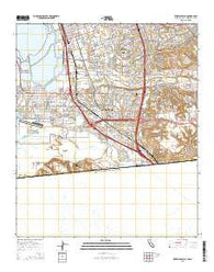 Imperial Beach California Current topographic map, 1:24000 scale, 7.5 X 7.5 Minute, Year 2015