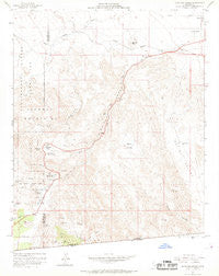In-ko-pah Gorge California Historical topographic map, 1:24000 scale, 7.5 X 7.5 Minute, Year 1959