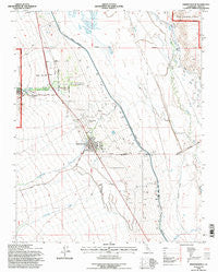 Independence California Historical topographic map, 1:24000 scale, 7.5 X 7.5 Minute, Year 1994
