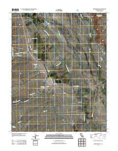 Independence California Historical topographic map, 1:24000 scale, 7.5 X 7.5 Minute, Year 2012