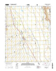 Independence California Current topographic map, 1:24000 scale, 7.5 X 7.5 Minute, Year 2015