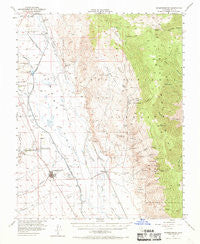 Independence California Historical topographic map, 1:62500 scale, 15 X 15 Minute, Year 1951