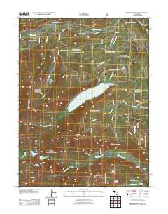 Independence Lake California Historical topographic map, 1:24000 scale, 7.5 X 7.5 Minute, Year 2012
