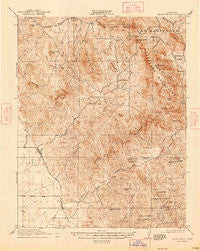 Indian Gulch California Historical topographic map, 1:62500 scale, 15 X 15 Minute, Year 1920