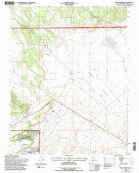 Indian Meadows California Historical topographic map, 1:24000 scale, 7.5 X 7.5 Minute, Year 1994