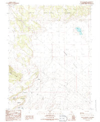 Indian Meadows California Historical topographic map, 1:24000 scale, 7.5 X 7.5 Minute, Year 1986