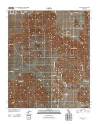 Indian Cove California Historical topographic map, 1:24000 scale, 7.5 X 7.5 Minute, Year 2012