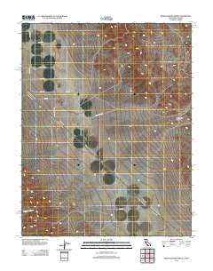 Indian Garden Creek California Historical topographic map, 1:24000 scale, 7.5 X 7.5 Minute, Year 2012