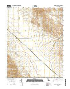 Indian Garden Creek California Current topographic map, 1:24000 scale, 7.5 X 7.5 Minute, Year 2015