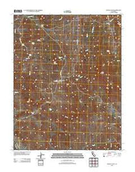 Indian Gulch California Historical topographic map, 1:24000 scale, 7.5 X 7.5 Minute, Year 2012