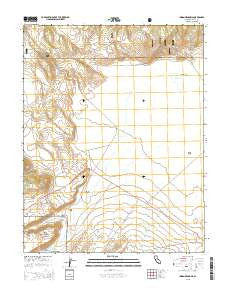 Indian Meadows California Current topographic map, 1:24000 scale, 7.5 X 7.5 Minute, Year 2015