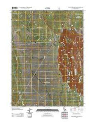 Indian Spring Mountain California Historical topographic map, 1:24000 scale, 7.5 X 7.5 Minute, Year 2012