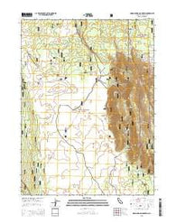 Indian Spring Mountain California Current topographic map, 1:24000 scale, 7.5 X 7.5 Minute, Year 2015
