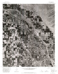 Indio California Historical topographic map, 1:24000 scale, 7.5 X 7.5 Minute, Year 1975